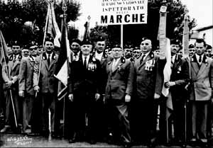 I partecipanti al raduno di Firenze - 1958