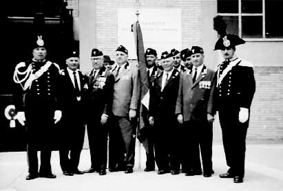 Partecipanti al 151 anniversario della Fondazione dell'Arma - 1965