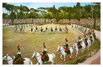 Il Carosello Storico dei Carabinieri a cavallo
