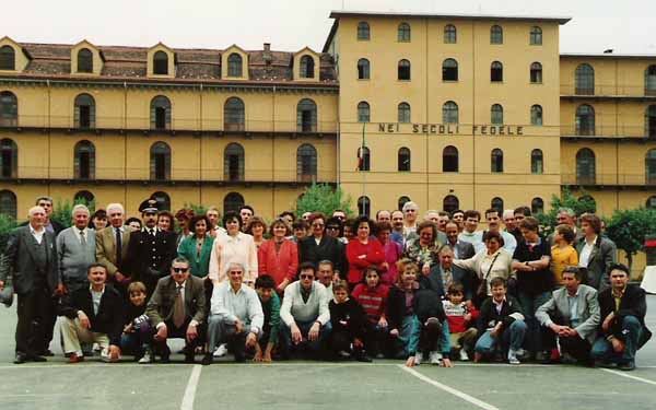 Visita alla caserma Cernaia - Torino 1990